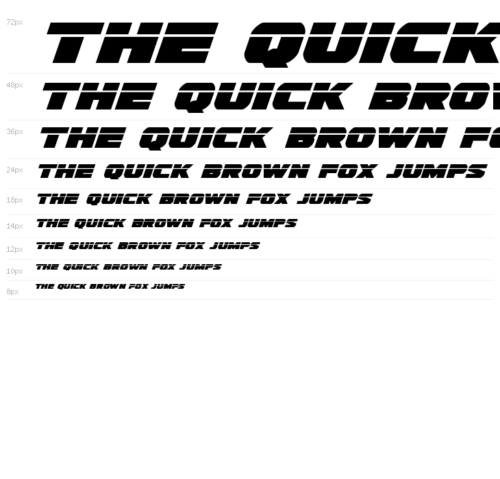 Guardian Laser Italic Waterfall