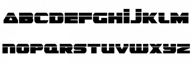 Guardian Laser Font Litere mari