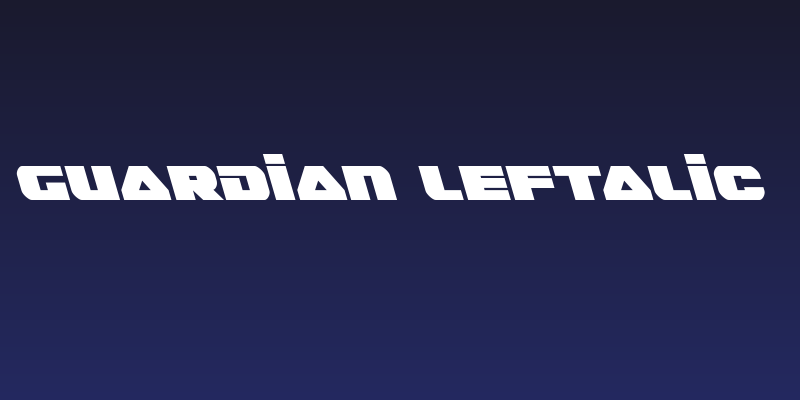 Guardian Leftalic Social Header