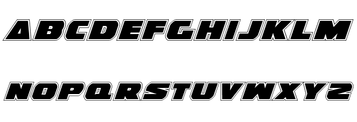 Guardian Pro Italic Font LOWERCASE