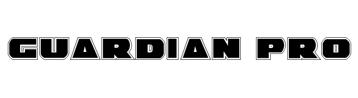 Guardian Pro  Frei Schriftart Herunterladen