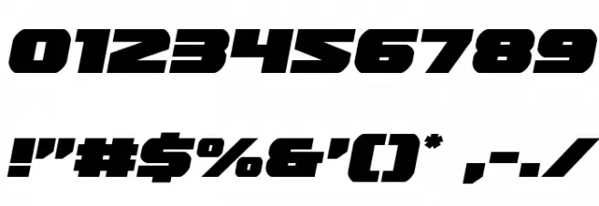 Guardian Semi-Italic Font OTHER CHARS