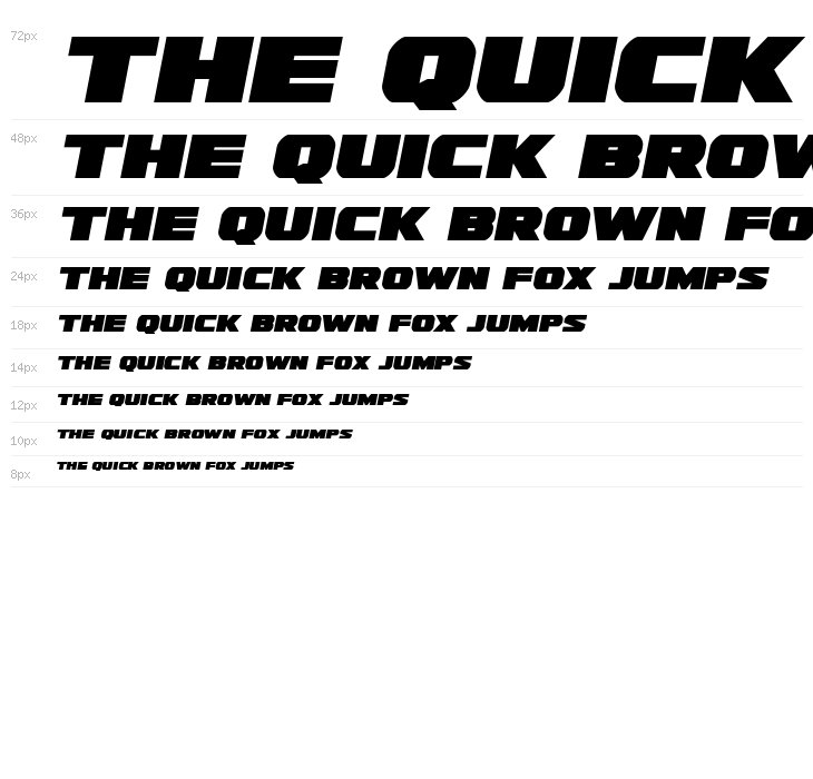 Guardian Semi-Italic Waterfall