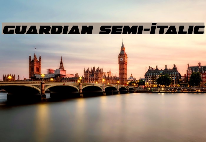 Guardian Semi-Italic Example 1