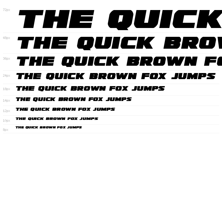 Guardian Semi-Italic Waterfall