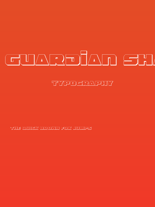 Guardian Shadow Poster