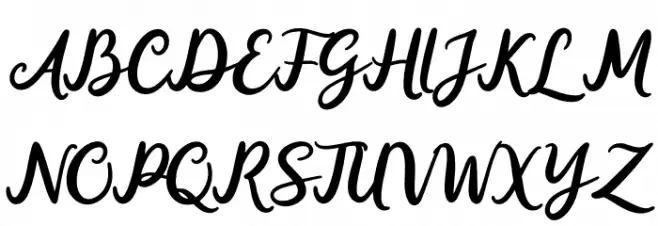 Guardian Snowing Demo Font Litere mari