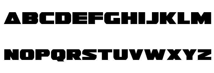 Guardian Font LOWERCASE