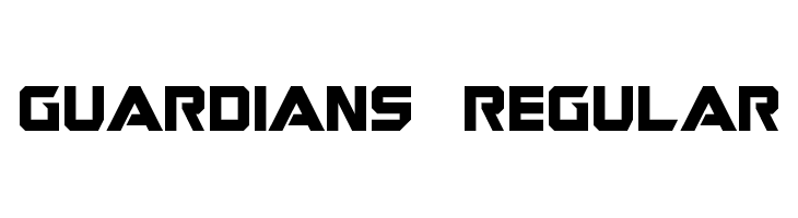 Guardians Regular  les polices de caractères gratuit tlcharger