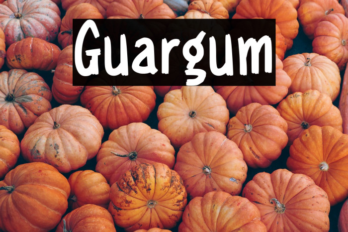 Guargum Example 1