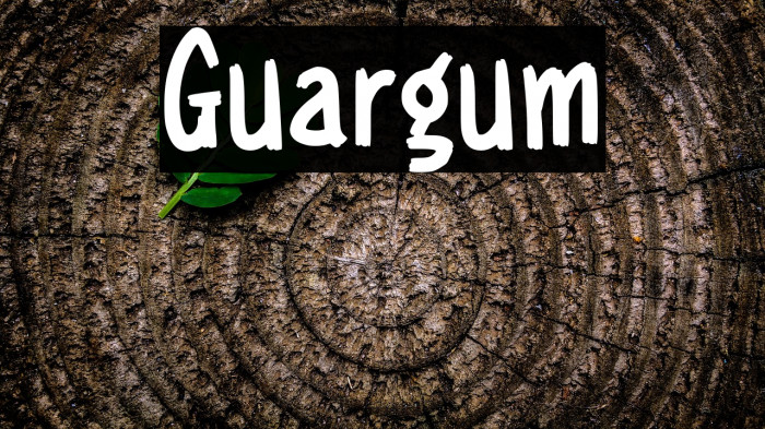 Guargum Example 2
