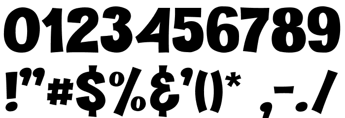 Guava Candy Font OTHER CHARS