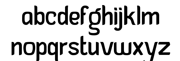 Guayaba Sans - personal use Font LOWERCASE