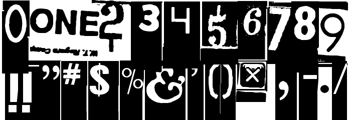 Gubben I L फ़ॉन्ट अन्य घर का काम