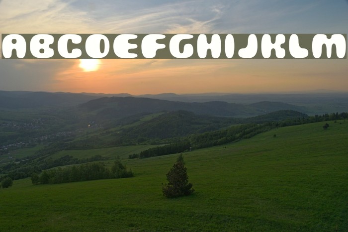 Gubblebum Black Font examples