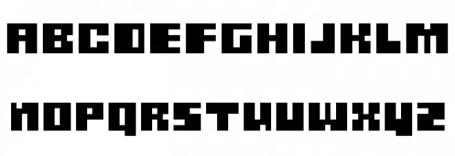 Gubblebum BlacknBlocky Font UPPERCASE