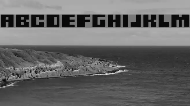 Gubblebum BlacknBlocky Font examples