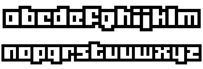 Gubblebum Blocky لخطوط تنزيل صغيرة