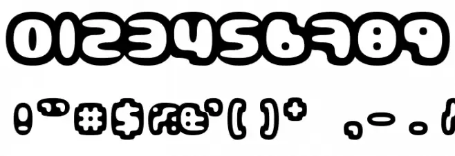 Gubblebum Шрифта ДРУГИЕ символов