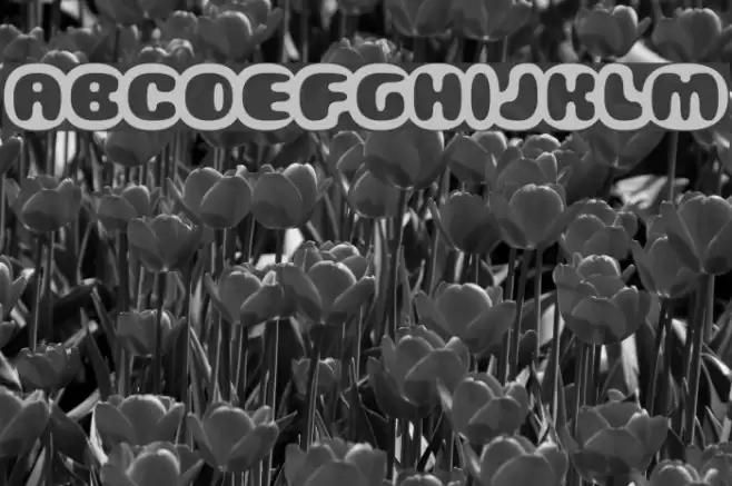 Gubblebum Шрифта examples