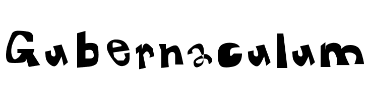 Gubernaculum  font caratteri gratis
