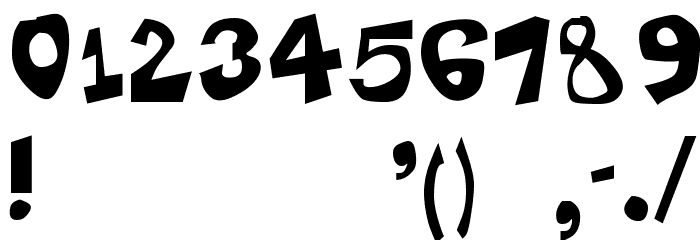 Gubernaculum Font OTHER CHARS