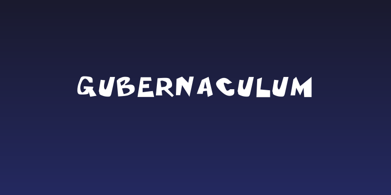 Gubernaculum Social Header