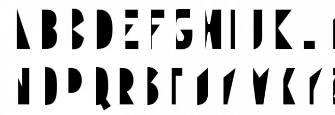 Gudariak txano Schriftart Groß