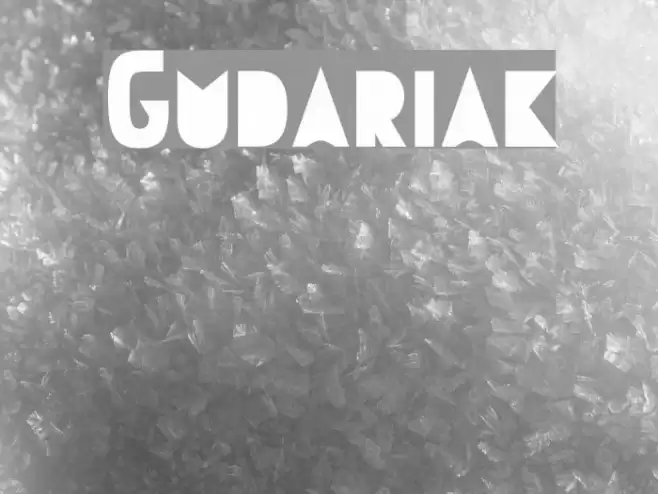 Gudariak Font examples