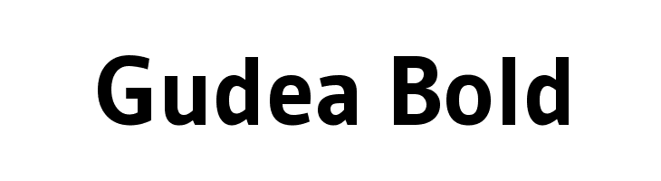 Gudea Bold Font