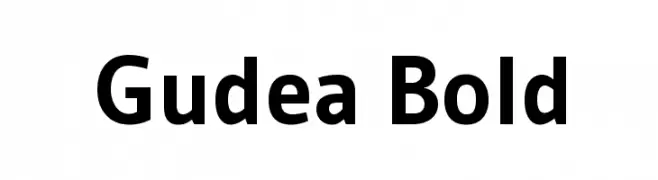 Gudea Bold  नि: शुल्क फ़ॉन्ट्स डाउनलोड