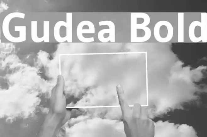 Gudea Bold Font examples