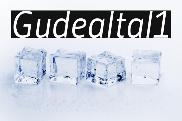 Gudea Italic1 Example 1