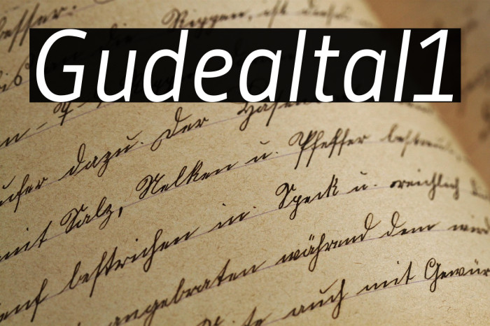 Gudea Italic1 Example 3