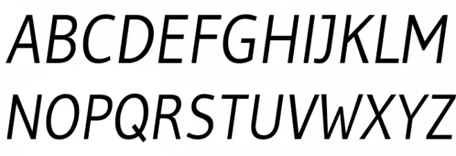 Gudea Italic Шрифта ВЕРХНИЙ