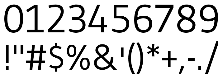 Gudea Font OTHER CHARS
