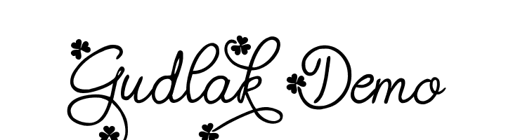 Gudlak Demo  font caratteri gratis