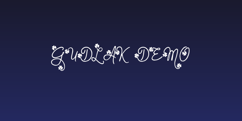 Gudlak Demo Social Header
