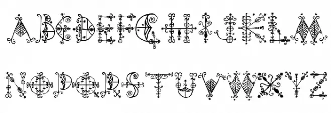 Guede Demo Schriftart Groß