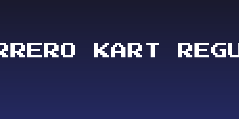 Guerrero Kart Regular Social Header