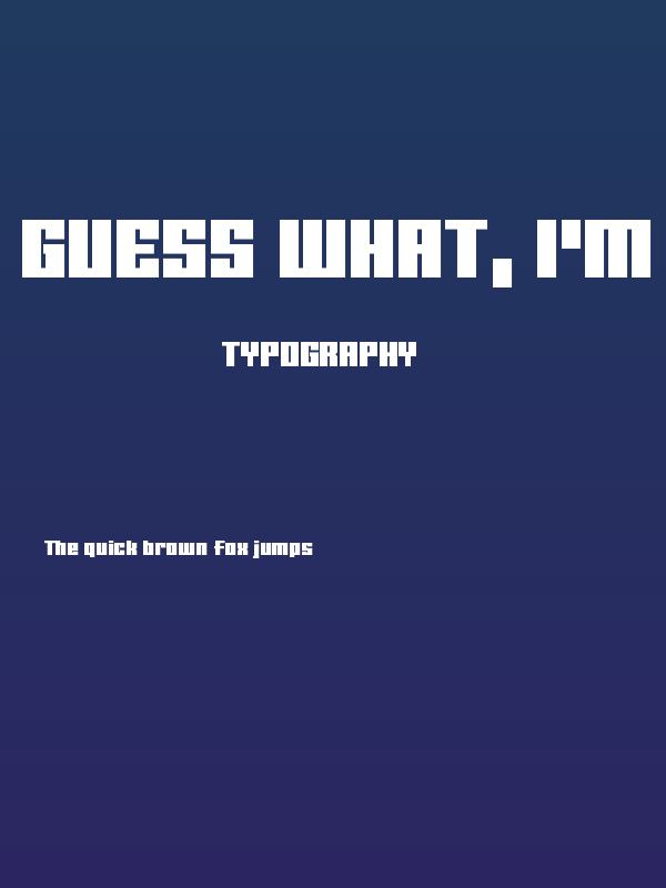 Guess What, I'm Not a Robot Regular Poster