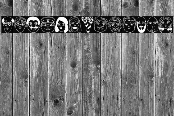 Guess Who? Font examples