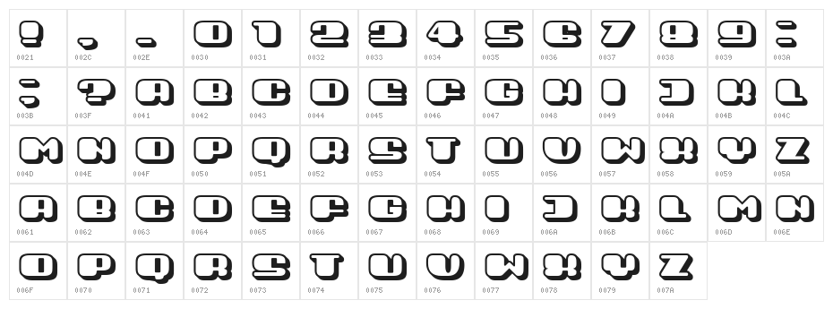 Guest 3D Regular Character Map