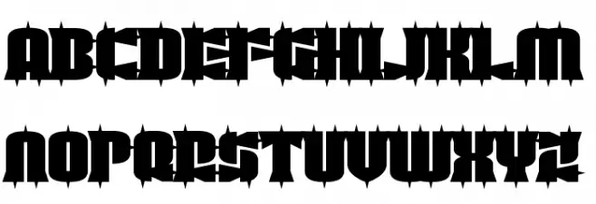 Guest Circus Paradiso Schriftart Groß