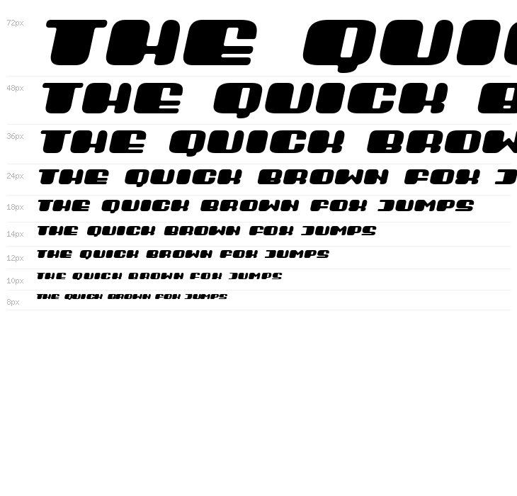 Guest Italic Waterfall