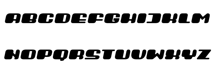 Guest Italic Font LOWERCASE