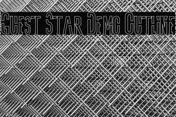 Guest Star Demo Outline Example 2