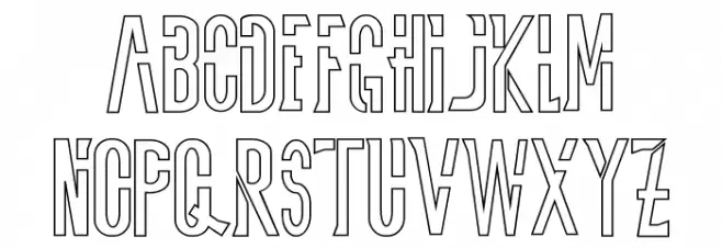 Guest Star Demo Outline Fuentes MINÚSCULAS