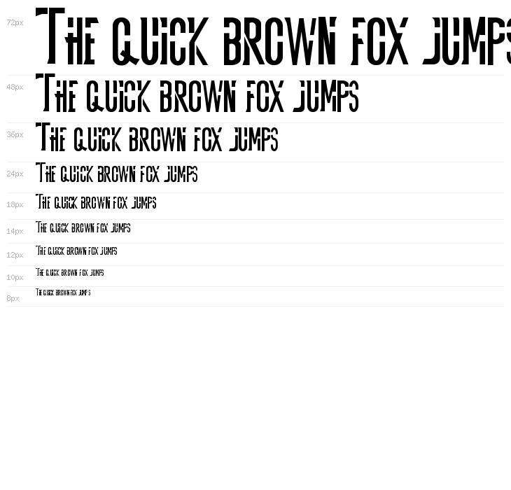 Guest Star Demo Sans Serif Waterfall