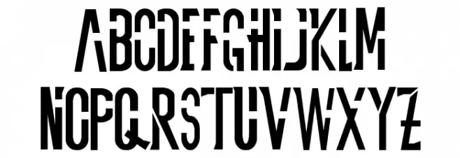 Guest Star Demo Sans Serif Font LOWERCASE